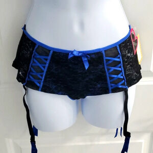 New Lady Princess Garter Belt Thong Lingerie